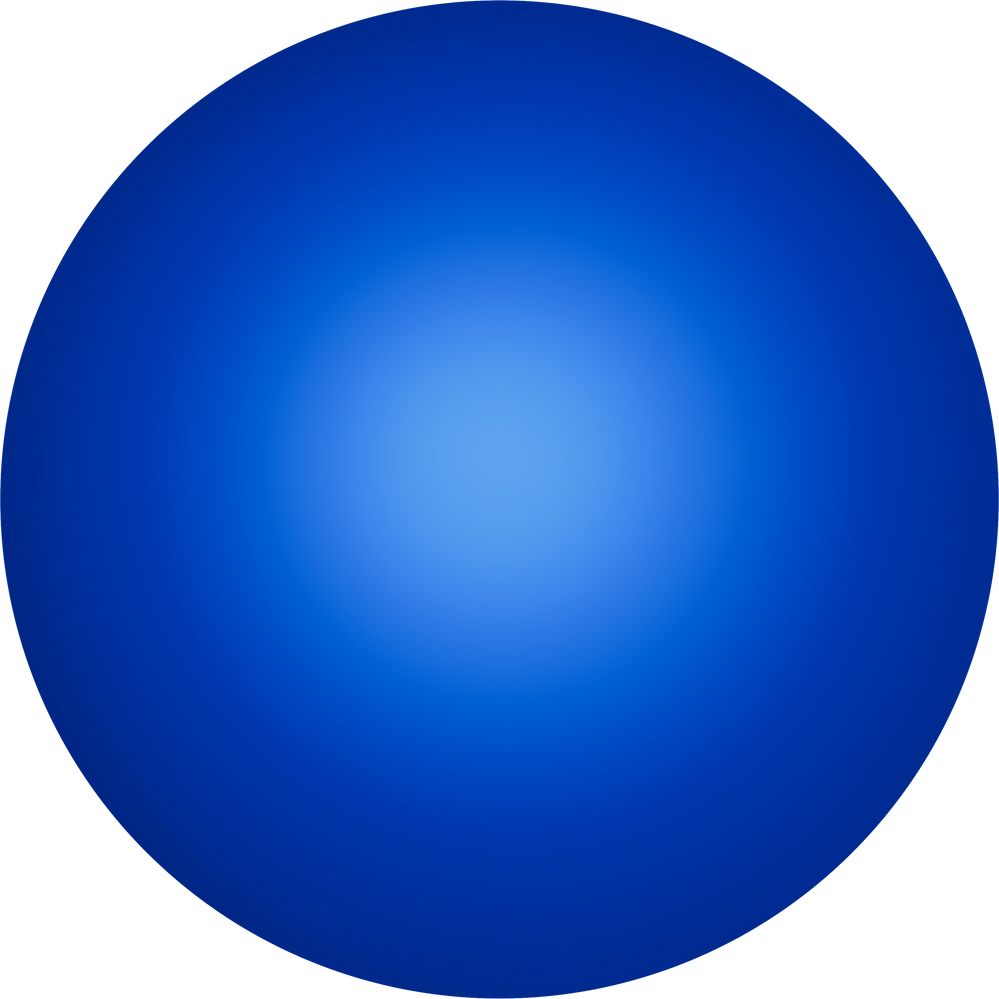 Blue Circle Radial Gradient